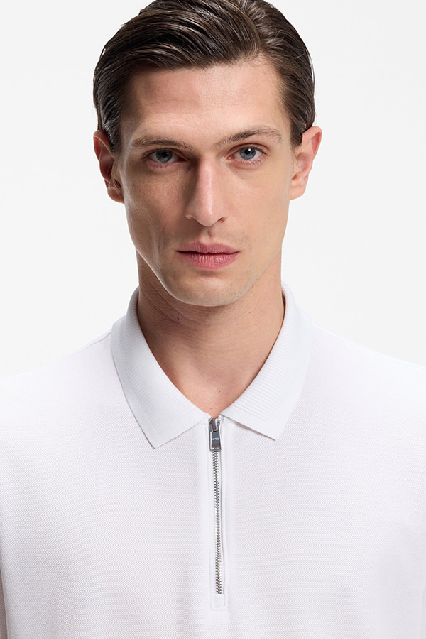 ΜΠΛΟΥΖΑ POLO BOSS - 100 ΛΕΥΚΟ